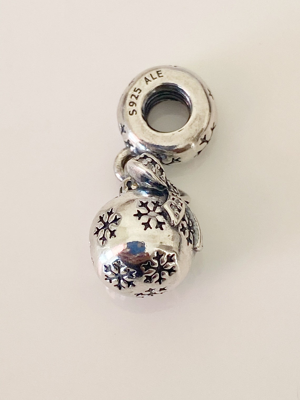 New and Authentic Pandora Christmas Ornament Clear CZ Etsy
