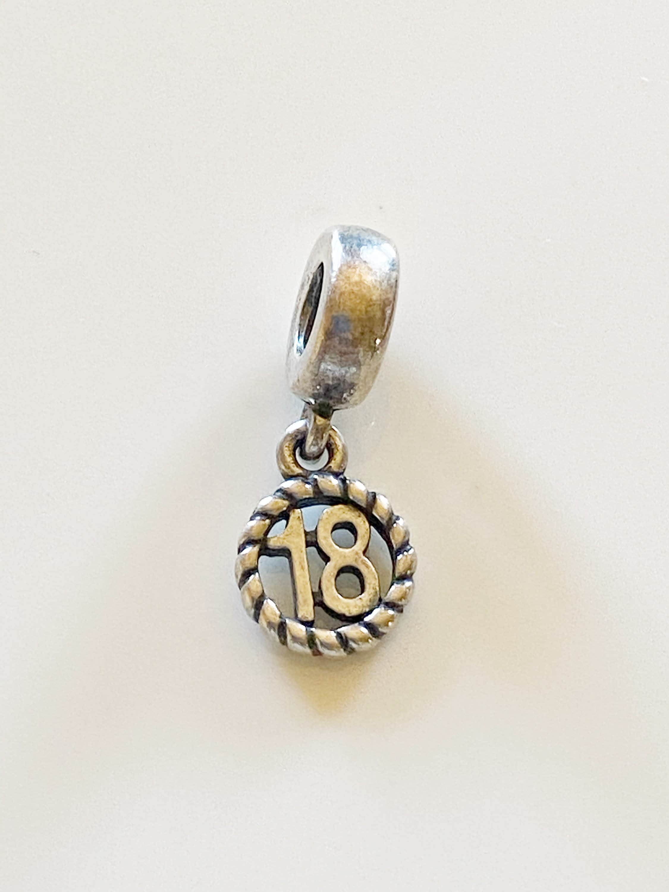 New And Authentic Pandora 18th Birthday Charm 790495 Etsy Australia