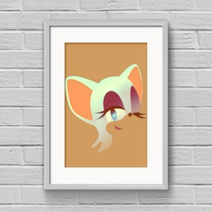 Rouge - Digital Print - Instant Download - Digital Printable Wall Art - 8.5 x 11