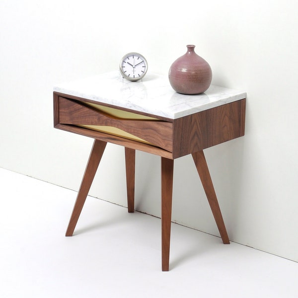Avery Medium Walnut Nightstand