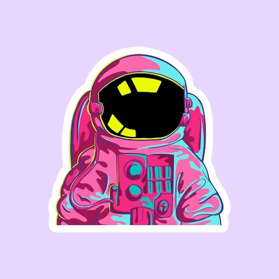 Mini Outer Space Sticker Book - Aesthetic Stickers for