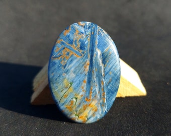 Pietersite Cabochon, natuurlijke blauwe Pietersite, halfedelstenen edelsteen, zeldzame edelsteen, helende edelsteen cabochon