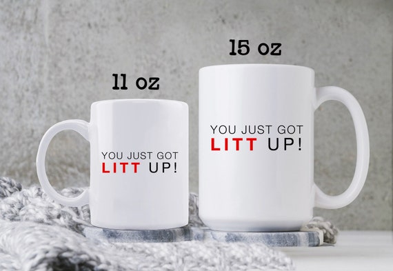You Just Got Litt up Mug Suits Coffee Cup Louis Litt -  Norway