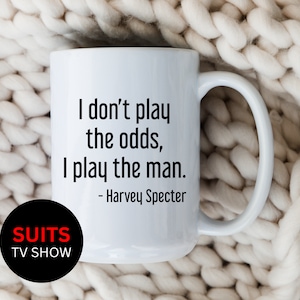 Harvey Specter Quote Mug | Suits Fan Coffee Cup | Lawyer Gift for Attorney | Harvey Specter Gift | Suits TV Show