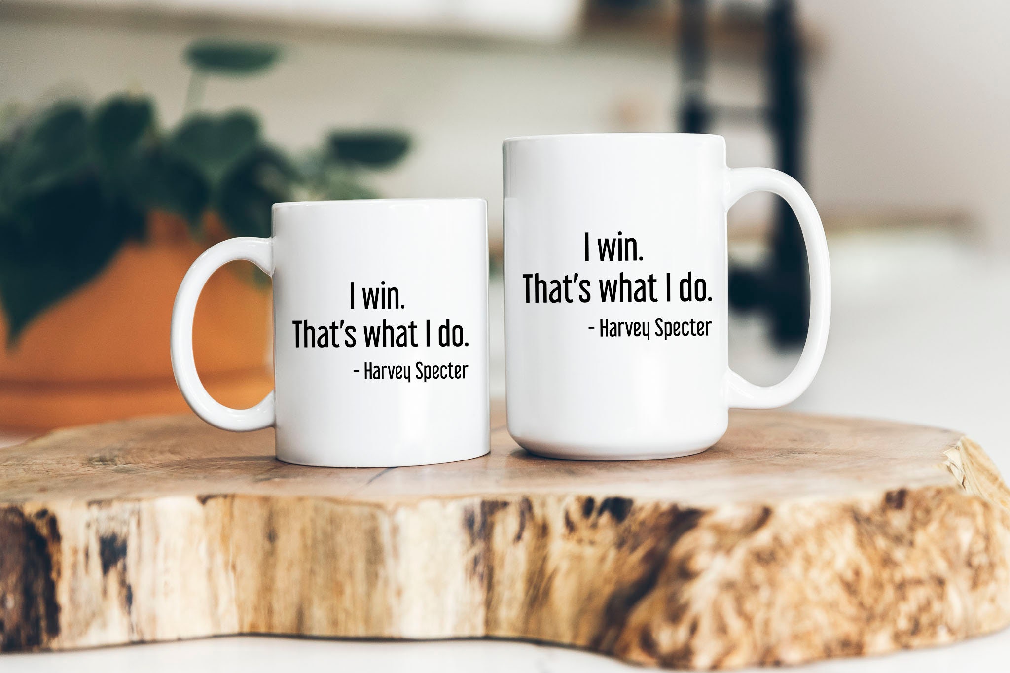 Harvey Specter Quote Mug Suits Fan Coffee Cup Lawyer Gift for Attorney