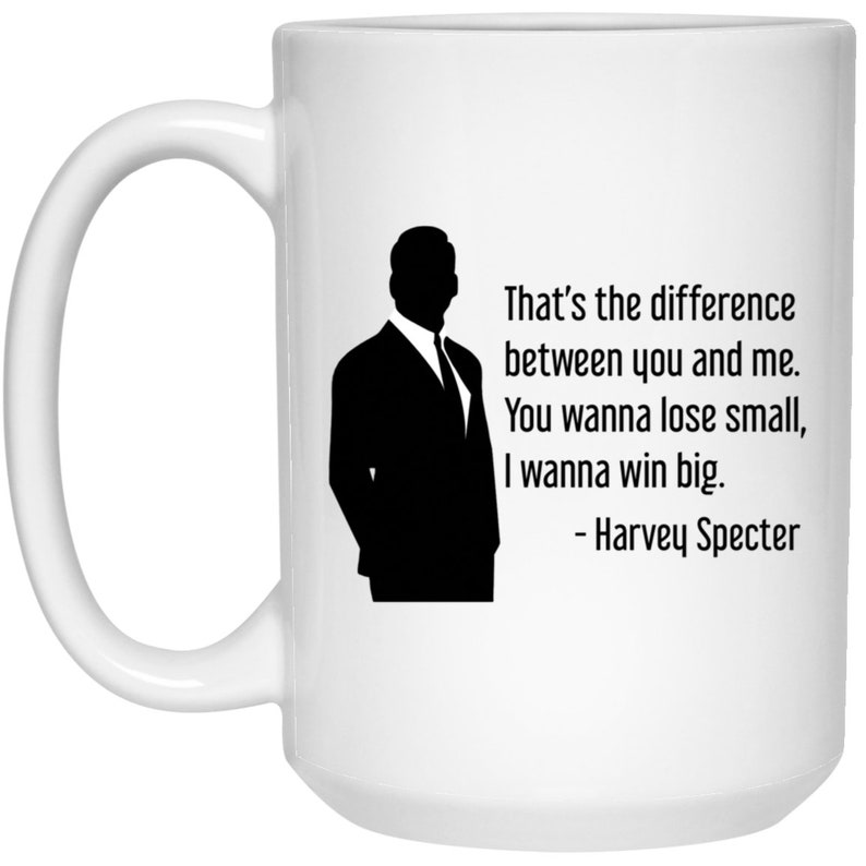 Harvey Specter Mug Suits TV Show Coffee Cup for Suits Fan Gift Legal