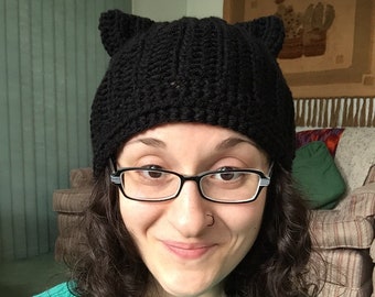 Cat Ear Hat - Now in More Colors!