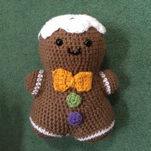 Gingerbread Crochet Plush