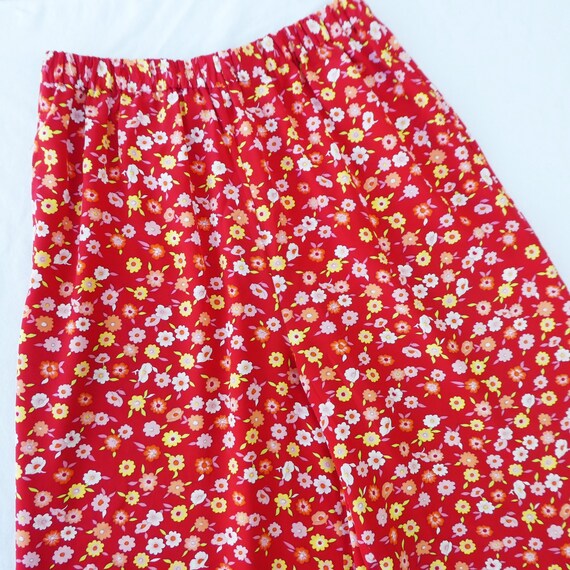 Vintage 80s Silk Diane Von Furstenberg Palazzo Pa… - image 5