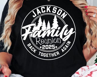 Comfort Colors® Family Reunion Shirt, Custom Family Name Back Together Again Group Shirt, Reunion Trip Shirt, Family Matching Vacation Tee
