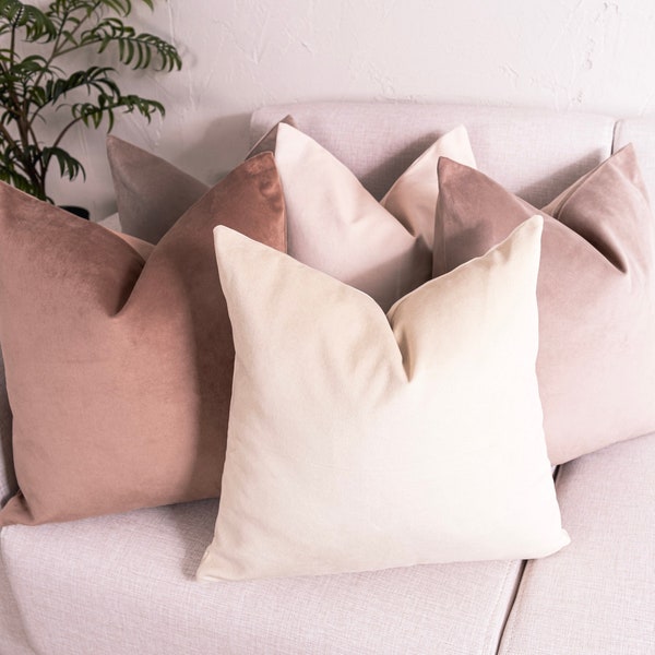 Cream Throw Pillows Etsy