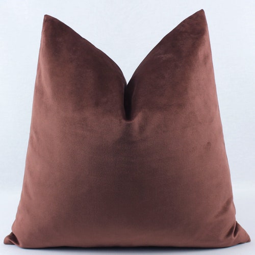 Dusty Rose Velvet Pillow Cover Rose Pink Pillow Case Rose Etsy