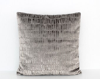 Gray Pillow Cover Textured Pillow Throw Gray Pillow Cover Textured Pillow Throw