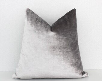 light gray lumbar pillow