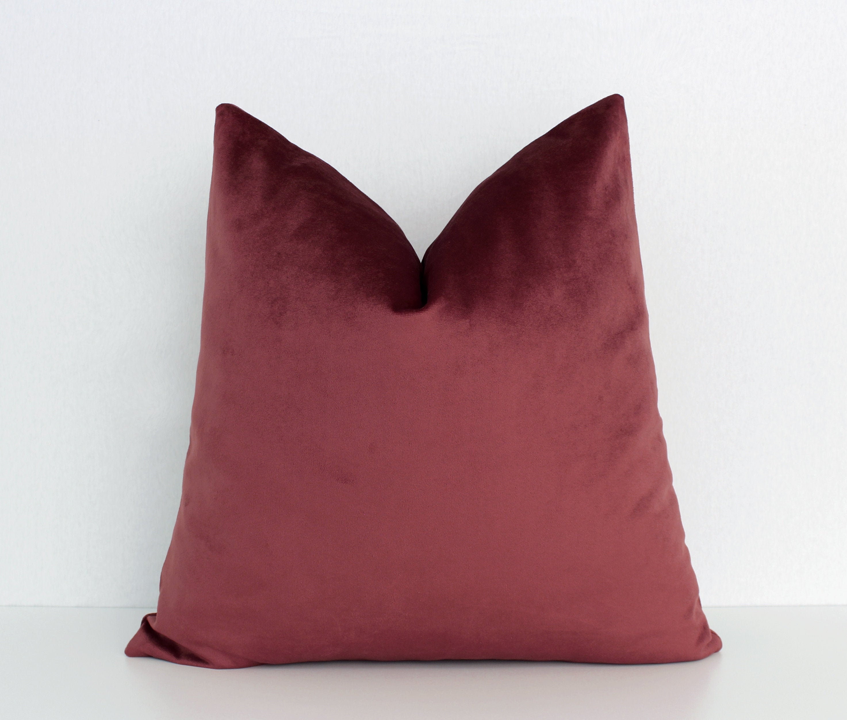 Raspberry Pillow Cover Dusty Rose Velvet Pillow Cover Rose Etsy Ireland