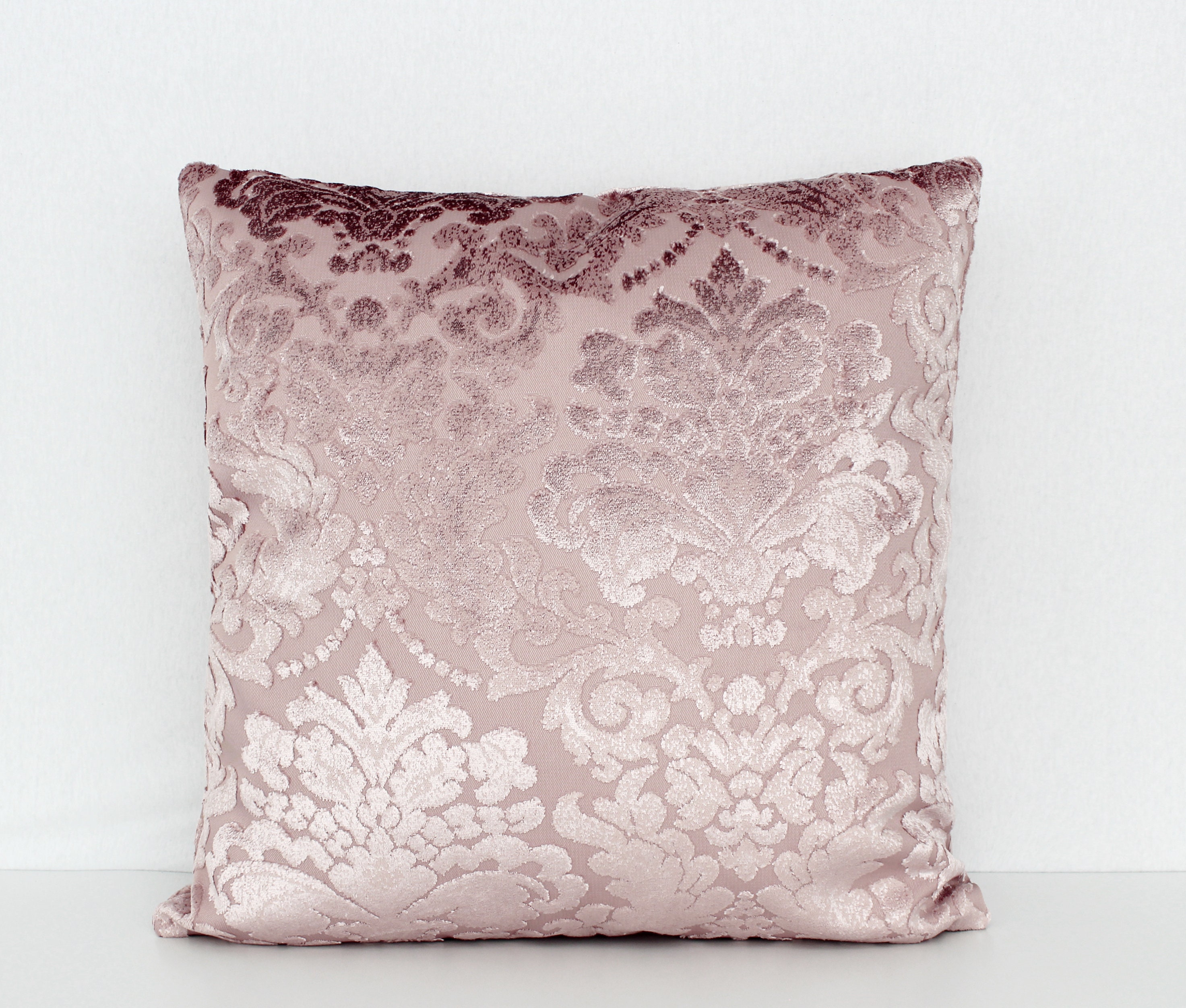Blush Pink Throw Pillow Cover Light Pink Pillow Quadrille Etsy