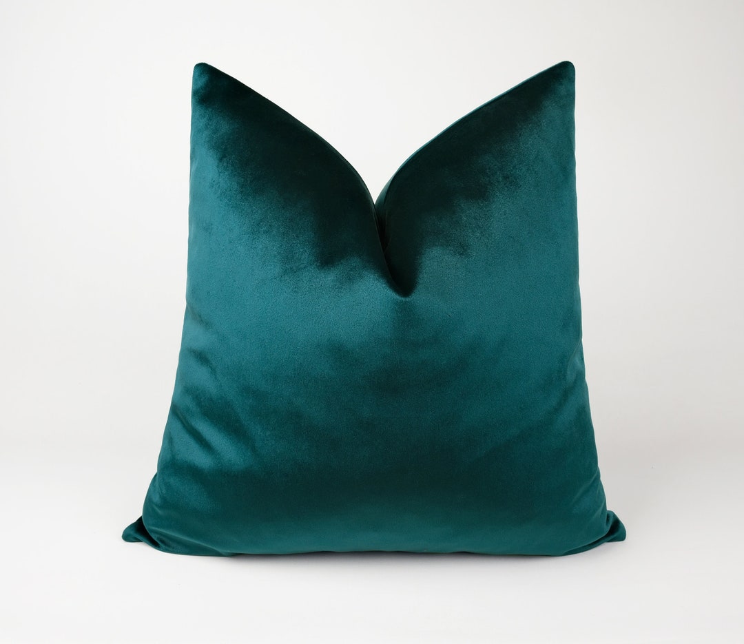 Green Pillow Cover, Green Iridescent Pillow Cover, Green Throw Pillow
