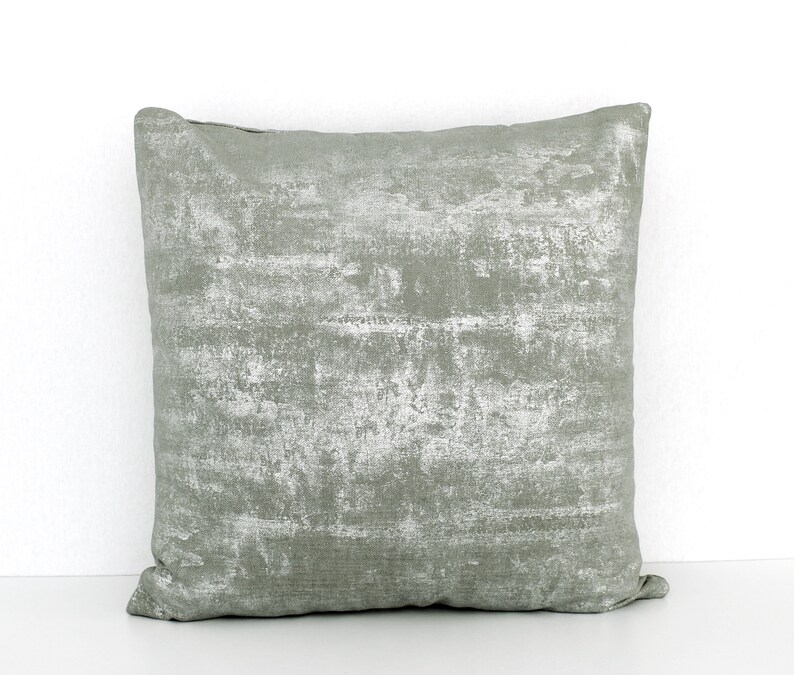 Grey Throw Pillow Loft Grey Rust Pillow Cover 26x26 Pillow Etsy