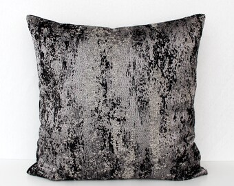 gray and black pillows