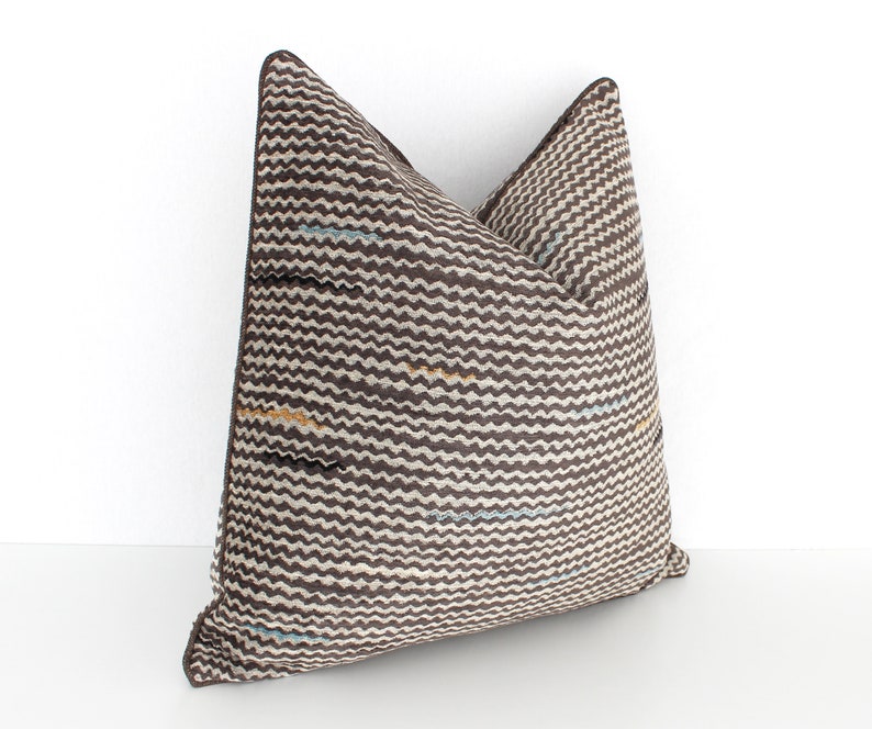 Boho Brown Pillow Cover Set Large Pillow Covers 26x26 24x24 Etsy