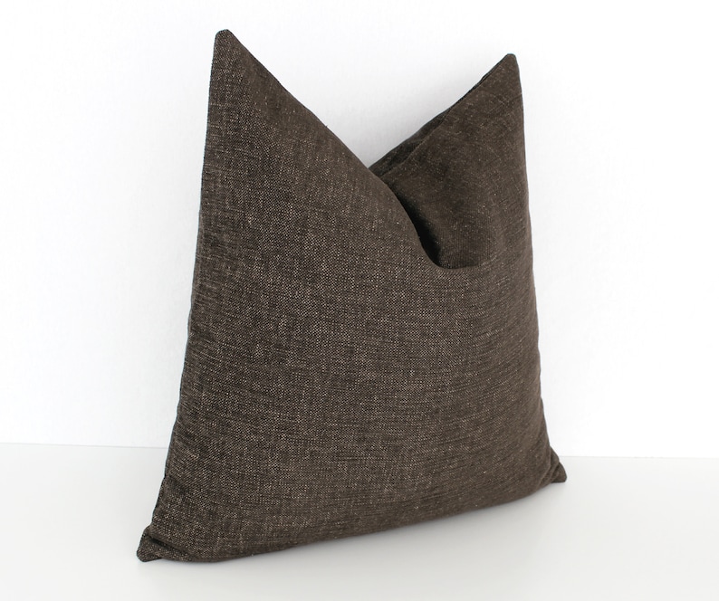 Boho Brown Pillow Cover Set Large Pillow Covers 26x26 24x24 Etsy