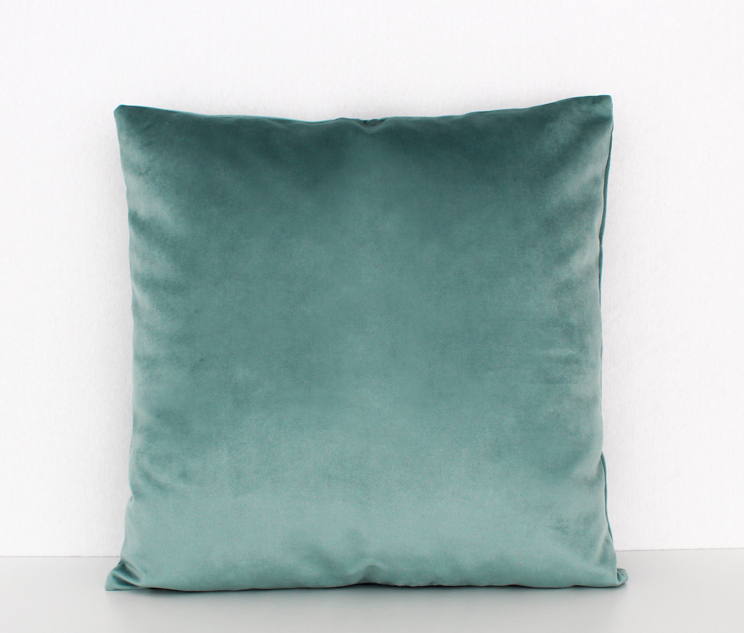 Light Blue Velvet Throw Pillow Cover 14x36 Lumbar Pillow Etsy