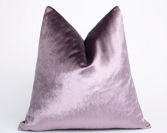 Lavender velvet pillow cheap