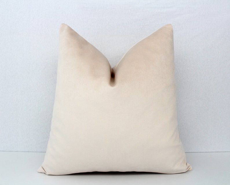 Pink Cream Throw Pillow Cover Beige Throw Pillow Ivory Etsy