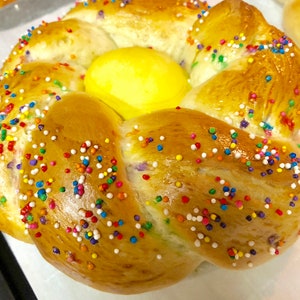 Italian Easter Bread / holiday / gift /party/ Easter Bread/ Sweet Bread/ Brioche/ Bread/ Anise/ Anisette