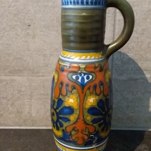 Gouda pottery Jacoba pottery pottery South Holland decor Rhodian ca 1915