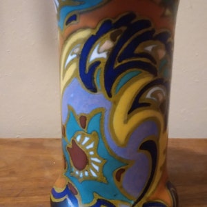 Art deco vase ivora South Holland Gouda pottery
