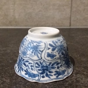 銀七宝盃 】 中華古玩 骨董 清～民国 養生桐箱付 L1005I