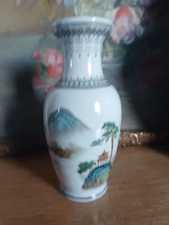 磁器景徳鎮花瓶中国 1960 年頃 - Etsy 日本
