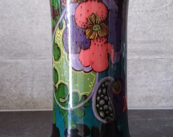 Art Nouveau Ivora Gouda pottery vase