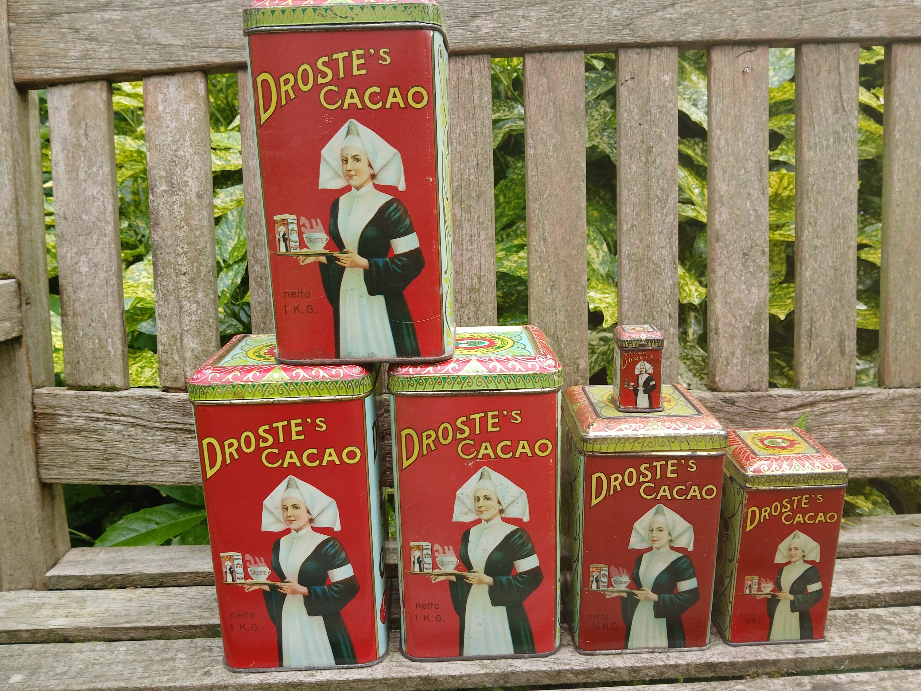 Droste Cocoa Tin - Etsy