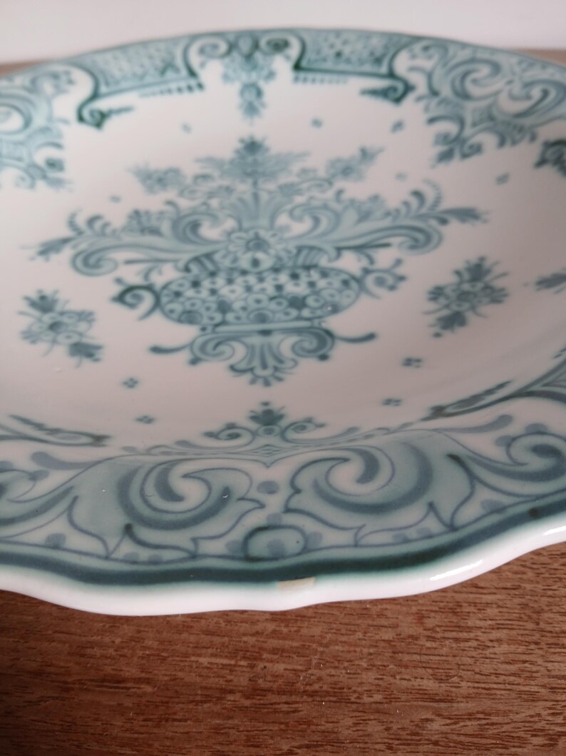 The Porceleyne Fles Royal Delft Delvert Wall Plate - Etsy