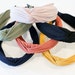 Vintage Style Cotton Knotted Headband for Teens, Modern Trendy Headband, Summer Hair Accessories 