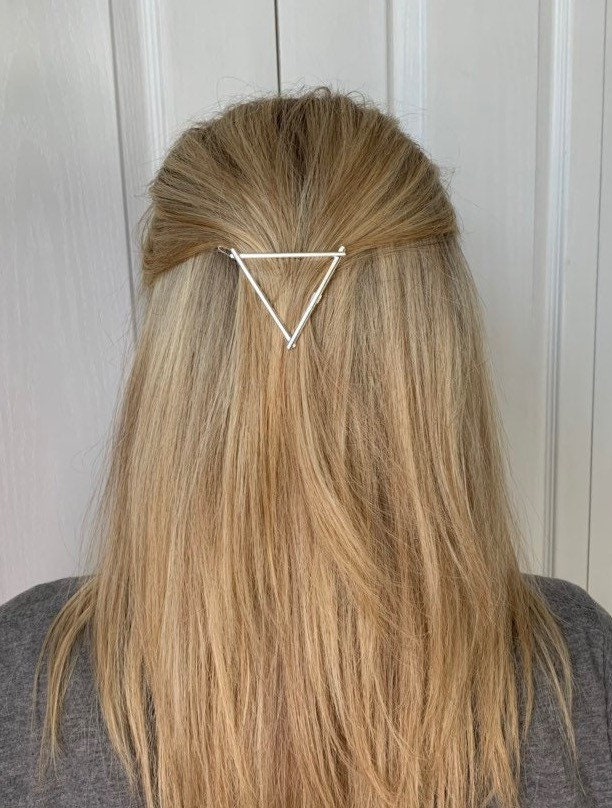 Women Hairpin Acrylic Hair Clip Triangle Circle Leopard Print Geometric Barrette Women Hairpin Acrylic Hair Clip Triangle Circle Leopard Print Geometric Barrette