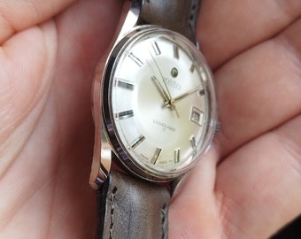 Reloj Roamer mecánico vintage incabloc cuerda manual 33x42mm