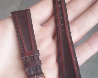 Vintage Valentino GTI Watch Brown Leather Strap Untested - Etsy display picture 1