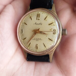Mauthe vintage mechanical manual wind watch image 2