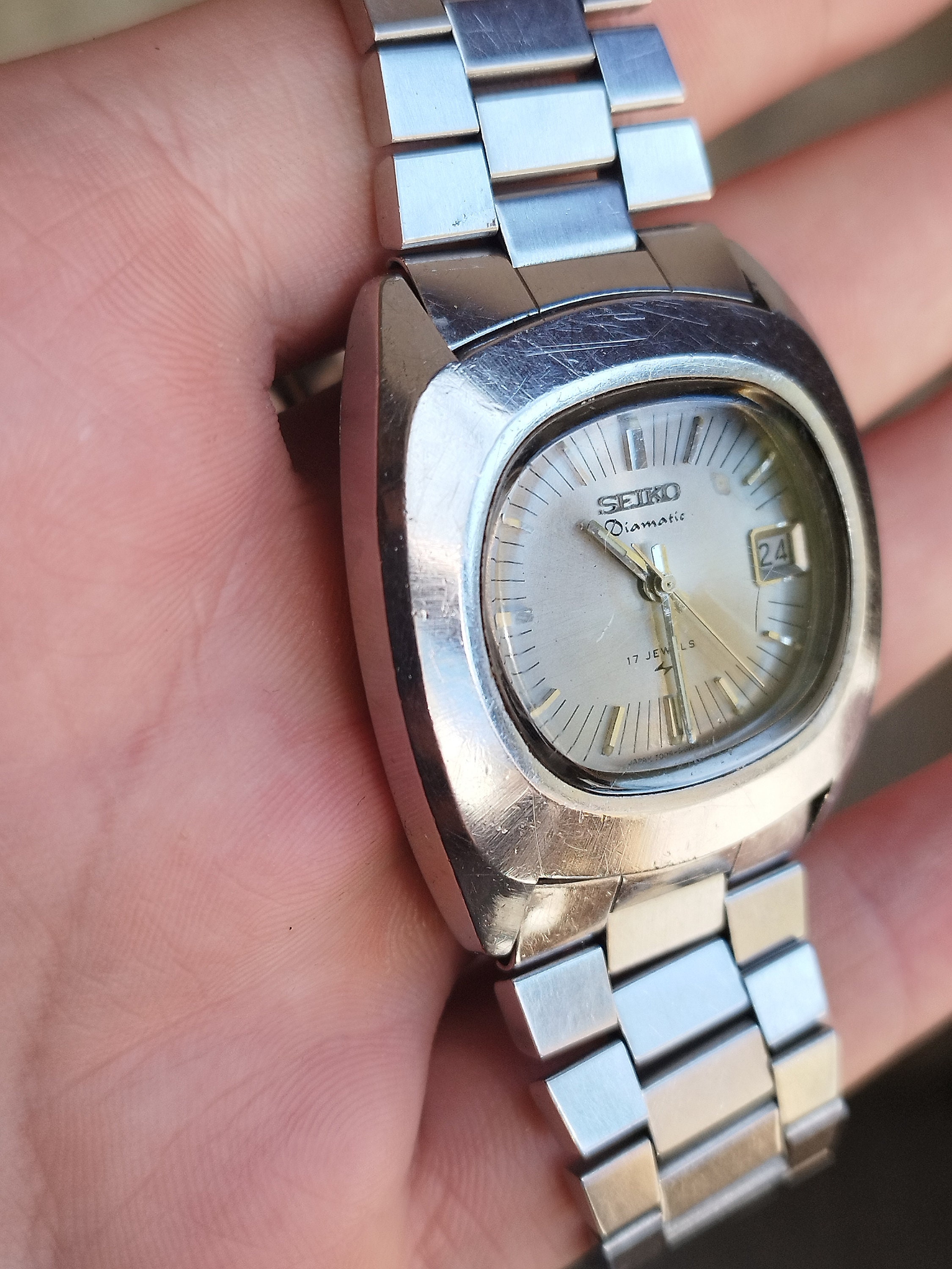 Reloj seiko automatico antiguo hotsell
