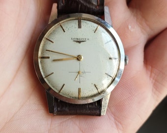 Longines manual wind mechanical mens watch