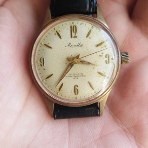 Mauthe vintage mechanical manual wind watch image 1