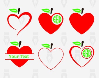 Free Free Heart Apple Svg 655 SVG PNG EPS DXF File