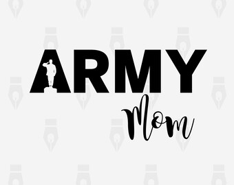 Download Army mom svg | Etsy