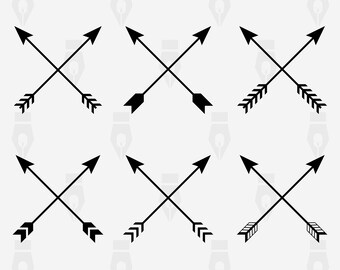 Download Crossed arrows svg | Etsy