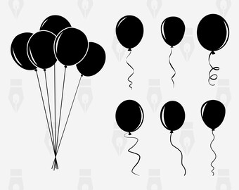 Download Mickey balloon svg | Etsy