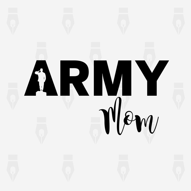 Download Craft Supplies Tools Kits How To Png Printing Army Mom Svg Cutting Or More Army Mom Digital Clipart Files For Design Dxf Instant Files Included Svg