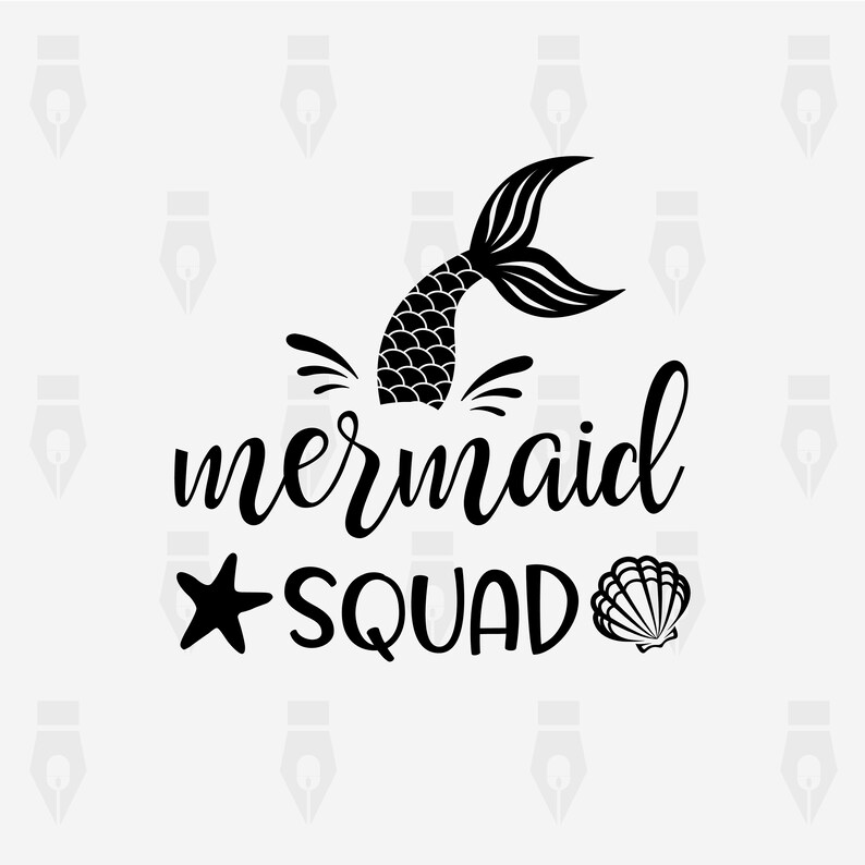 Free Free Mermaid Squad Svg Free SVG PNG EPS DXF File